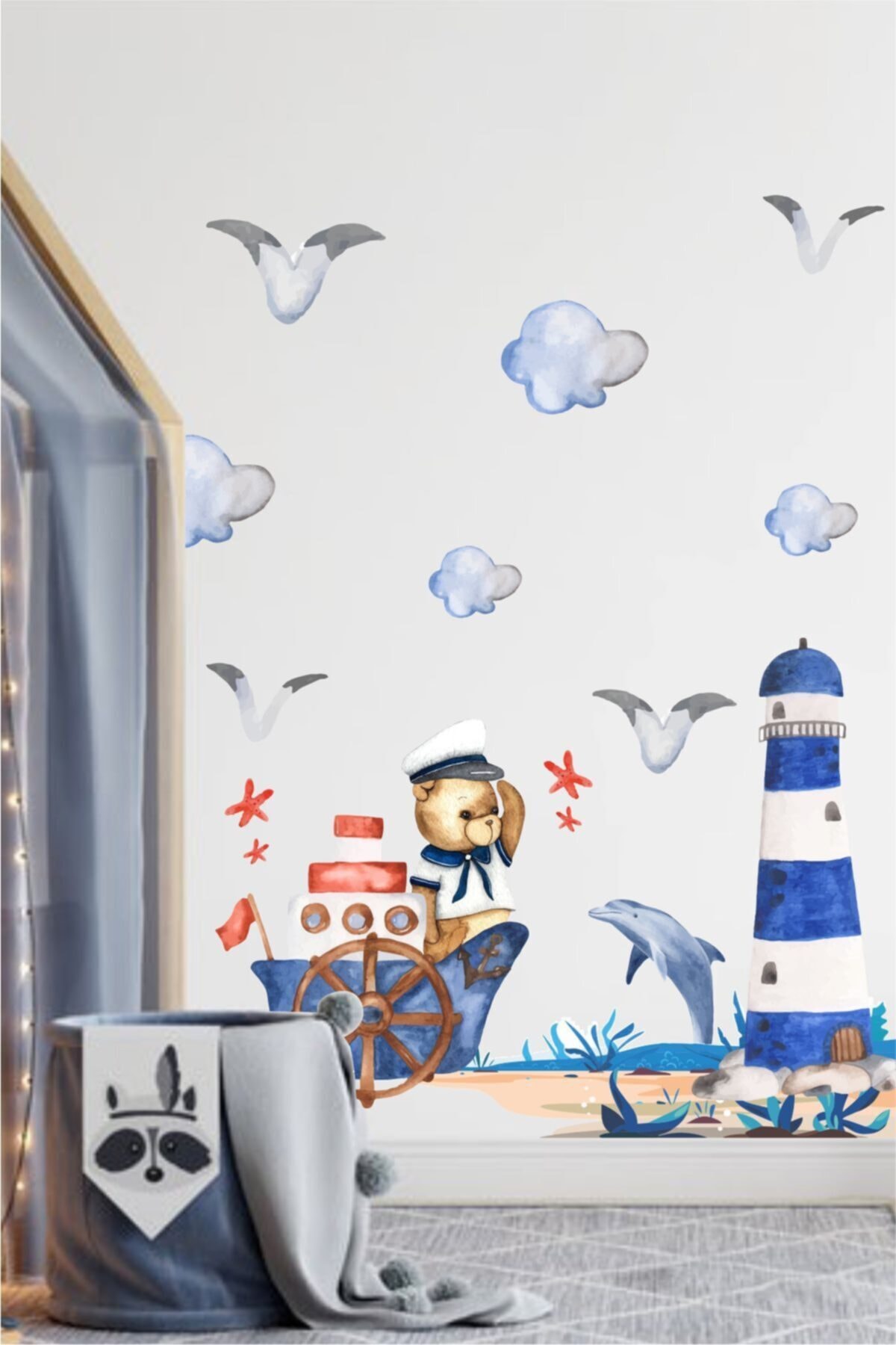 Deniz Maceracı Çocuk Odası Duvar Sticker