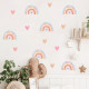 Mini Gökkuşağı Ve Kalpler Çocuk Odası Duvar Sticker