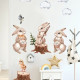 Tavşan Dostlar Çocuk Odası Duvar Sticker