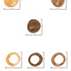 Brown Puantiyeler Duvar Sticker