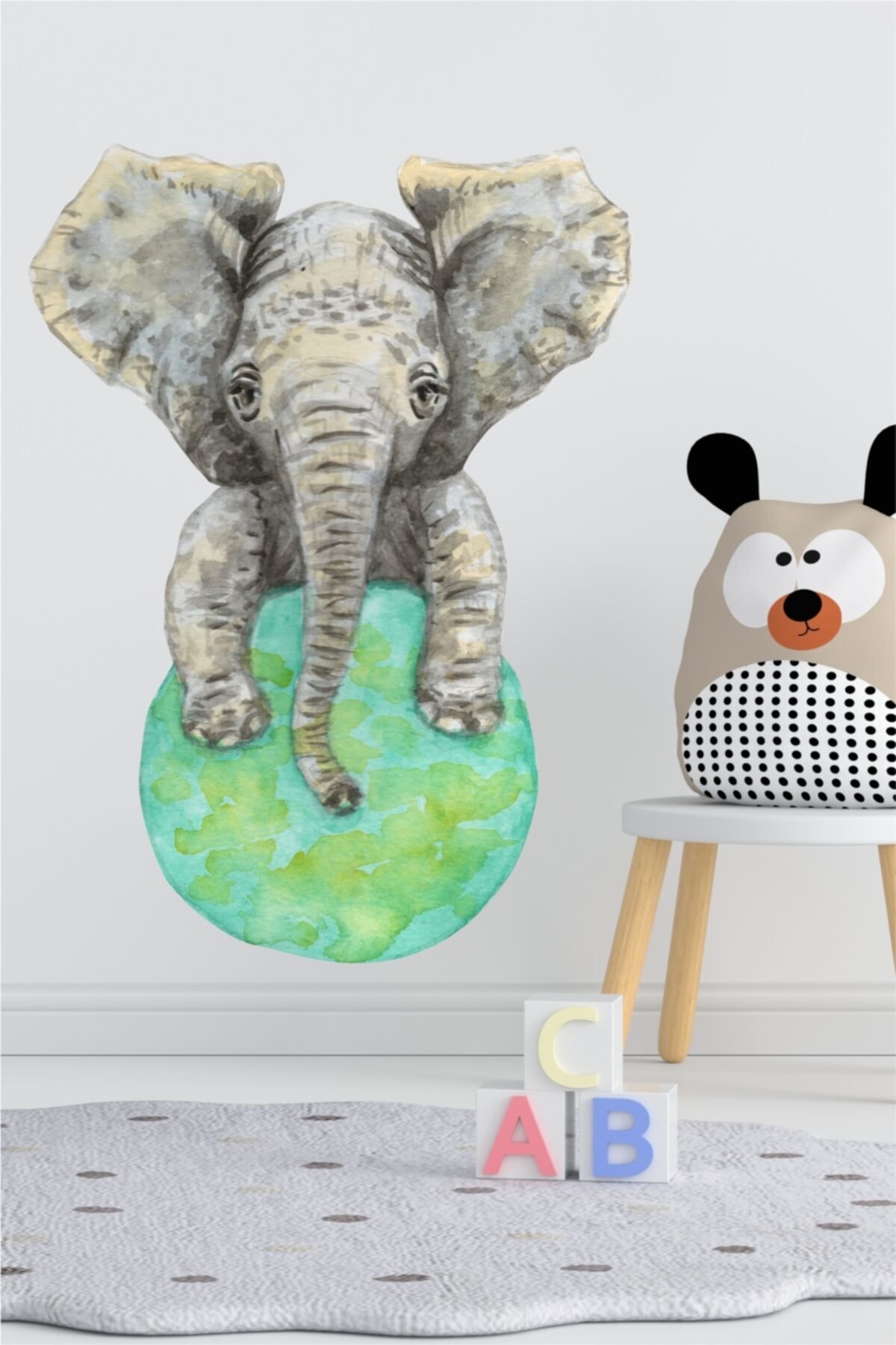 Filin Dünyası Çocuk Odası Sticker
