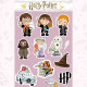 Harry Potter Tekli Sticker Seti