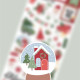 Yeni Yıl Etiketi, Santa Claus Lane Sticker