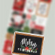 Yeni Yıl Etiketi, Happy Christmas Sticker