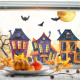 Cadılar Bayramı Çılgın Sokak Duvar Sticker