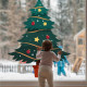 Noel Yılbaşı Ağacı Sticker