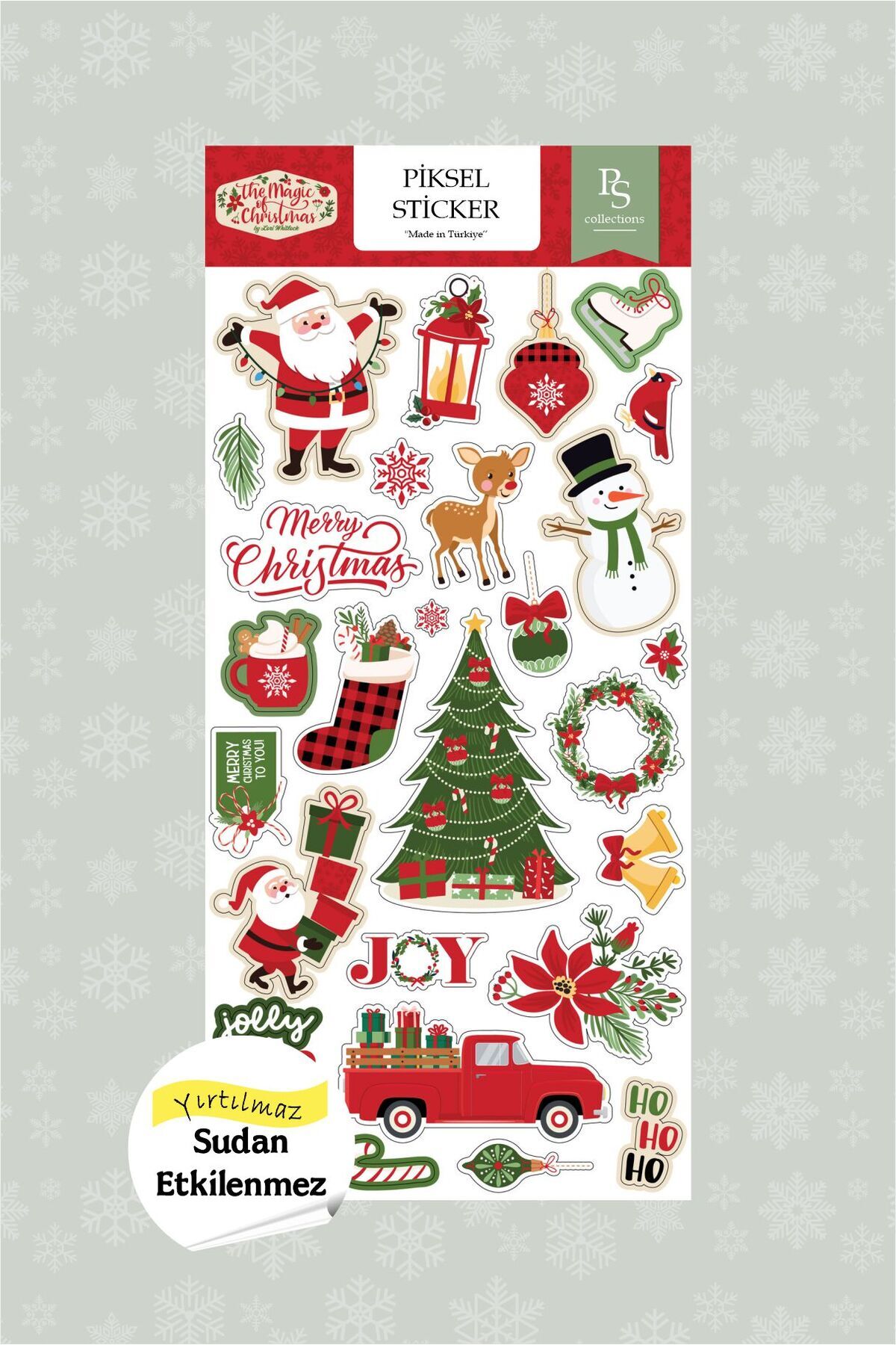Yeni Yıl Etiketi,  The Magic of Christmas Sticker