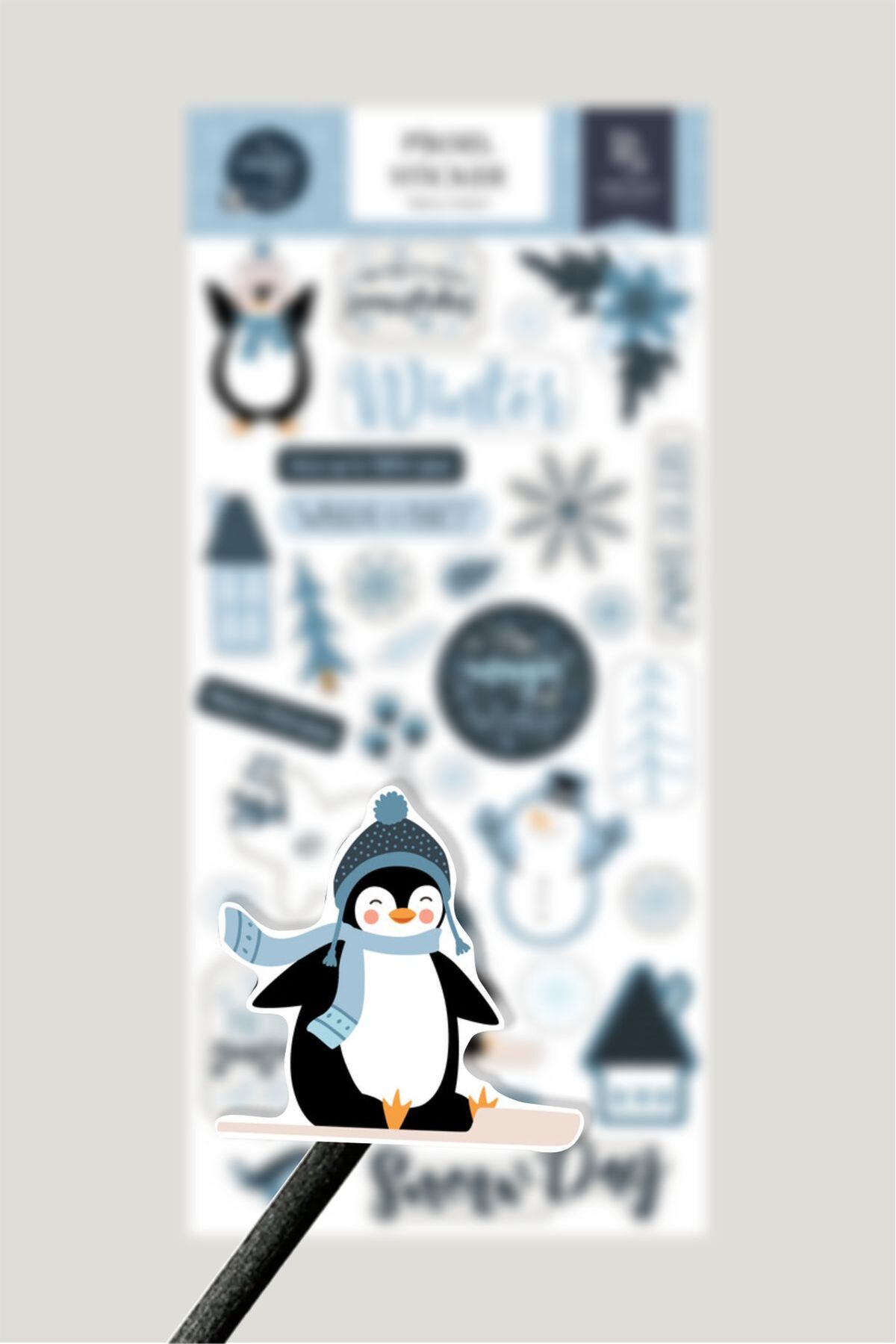 Kış Etiketleri, Winter Magic Sticker