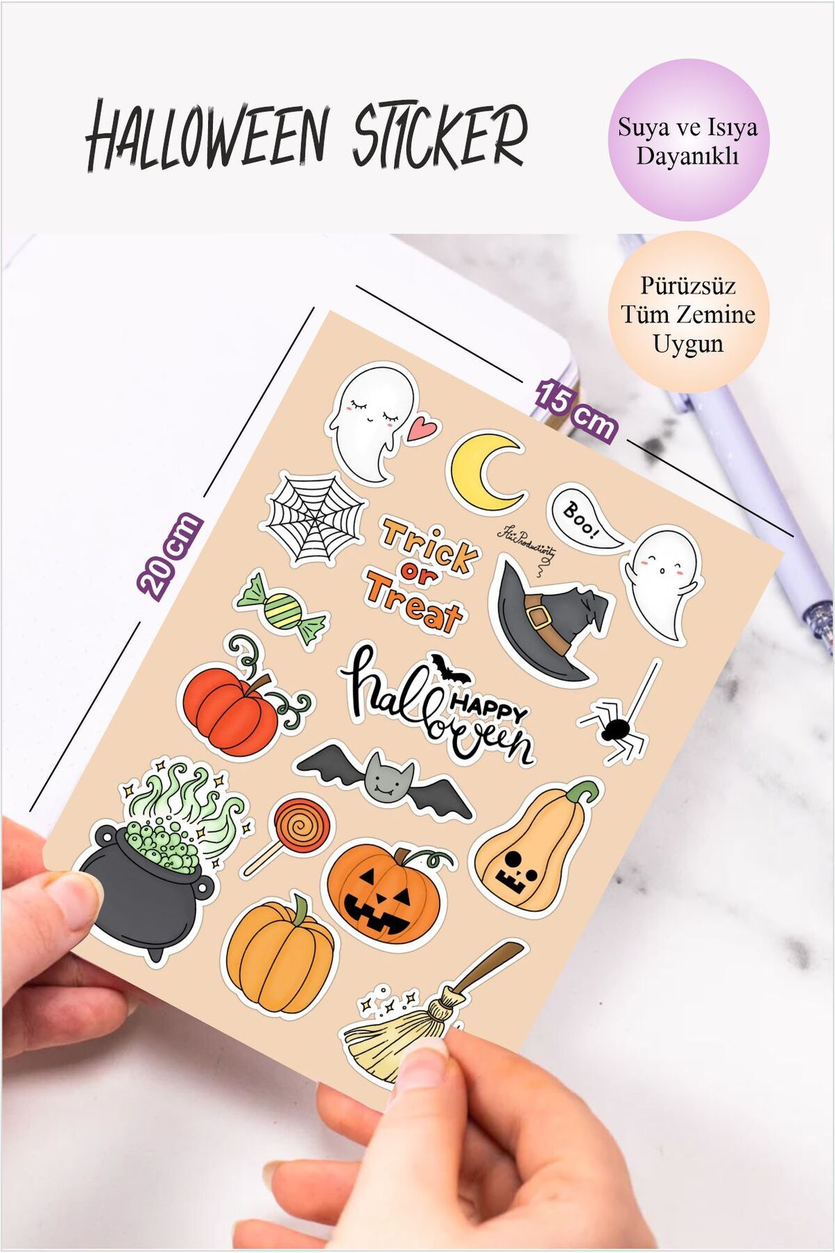 Halloween Sticker - Cadılar Bayramı Etiket