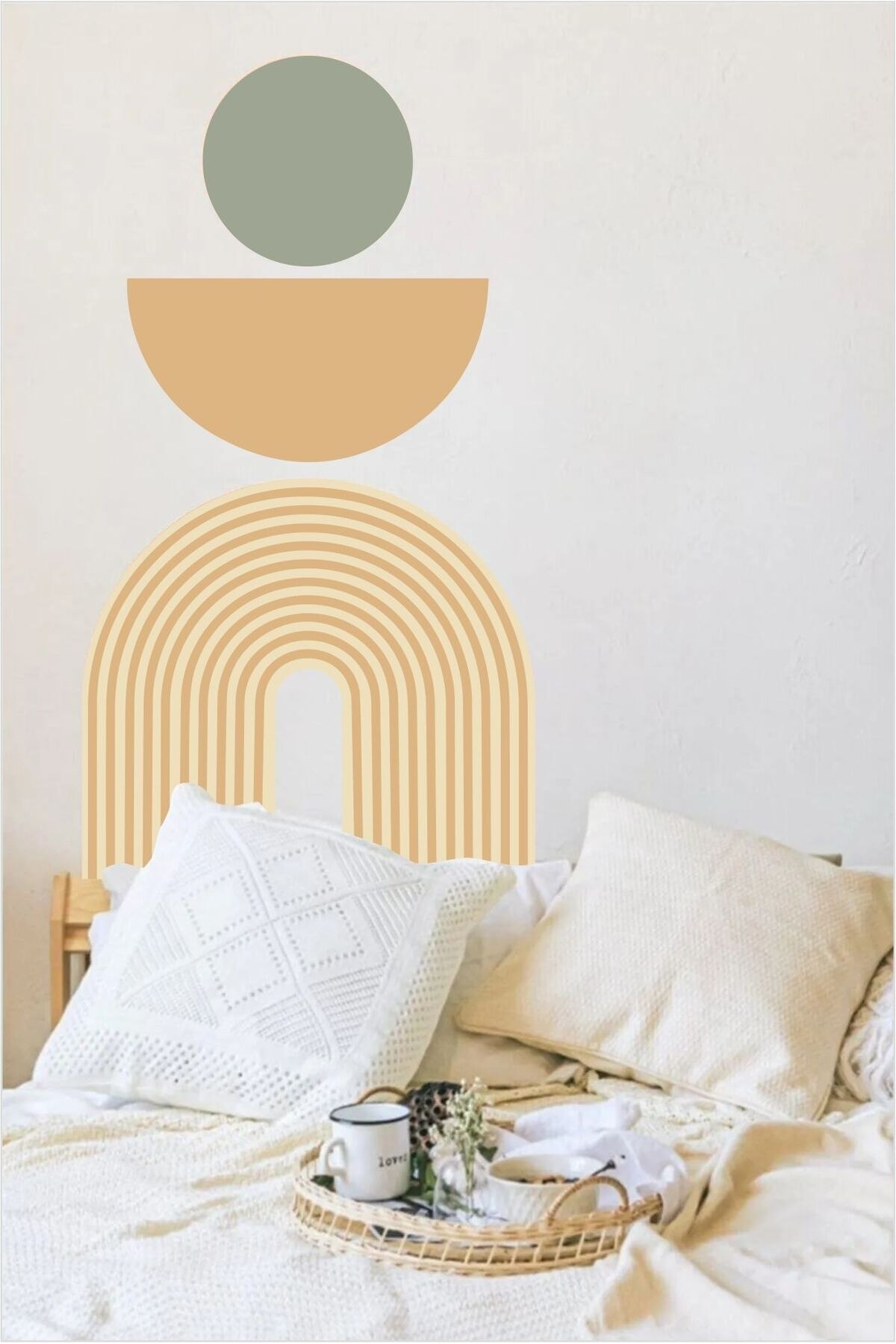 Geometrik Bohem Duvar Sticker