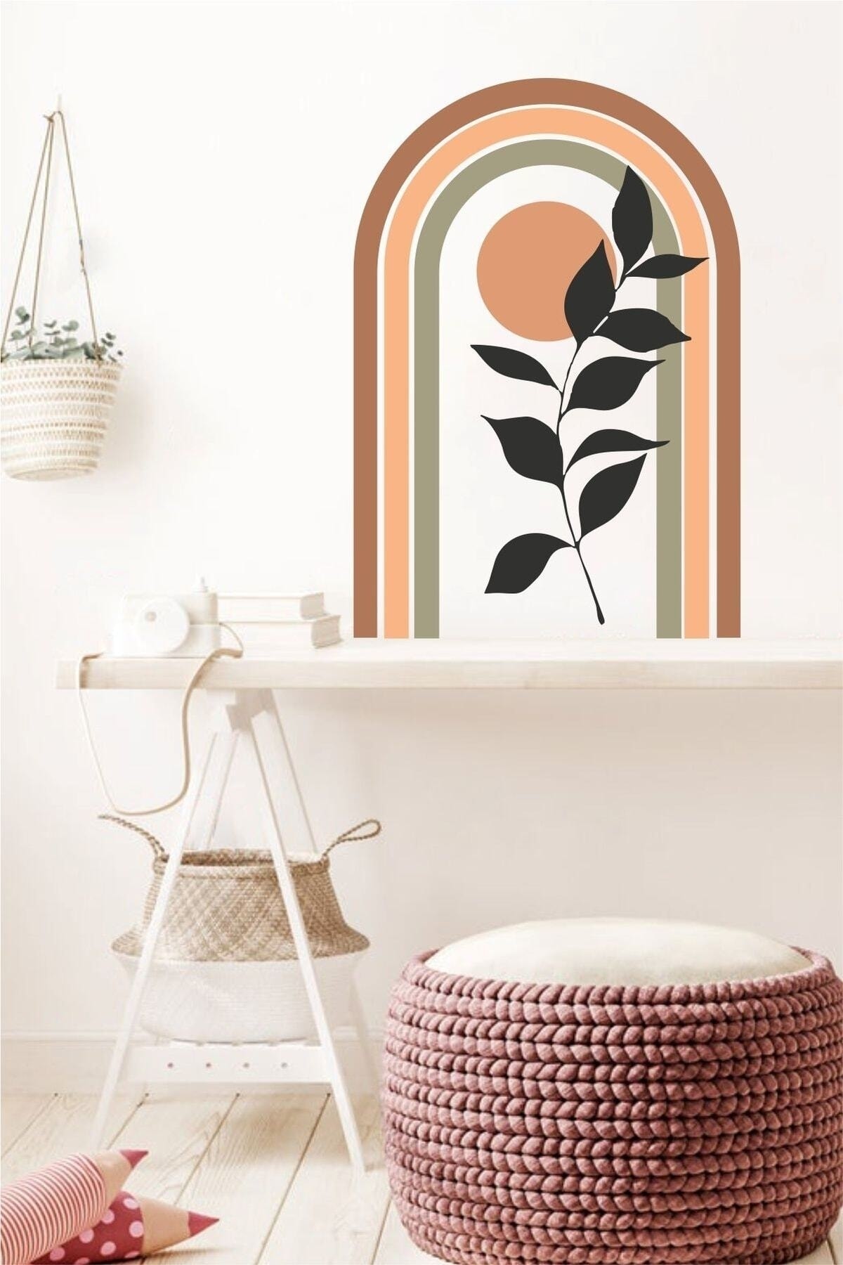 Rainbow Bohemian Duvar Sticker