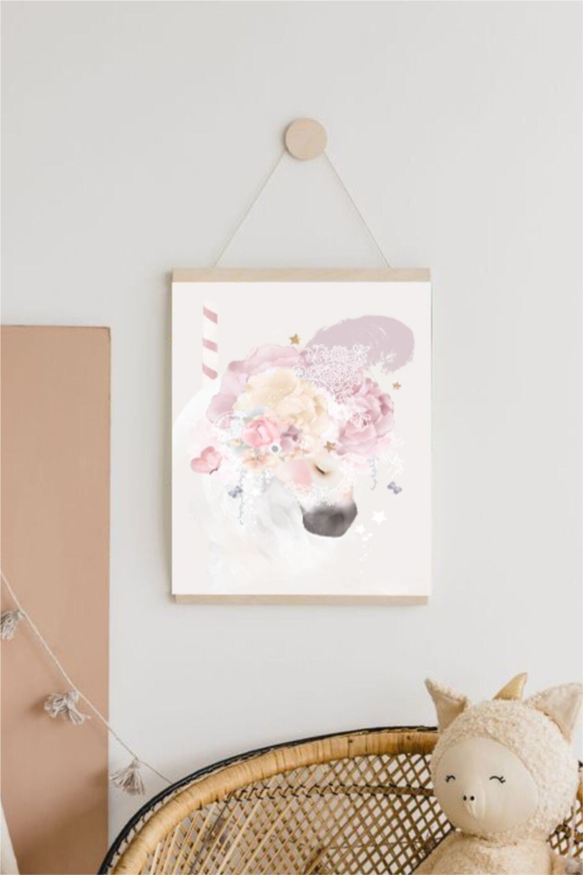 Atlı Karınca Askılı Kanvas Poster Tablo Duvar Dekoru