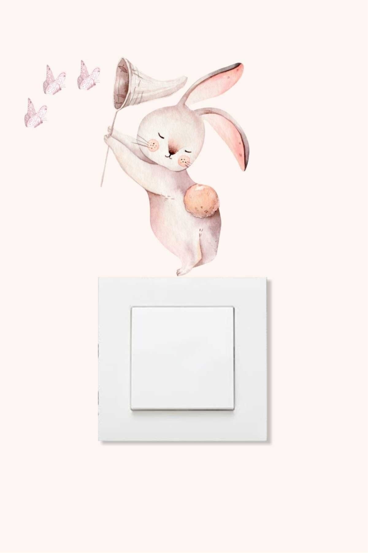 Yıldız Avcısı Tavşan Priz Sticker