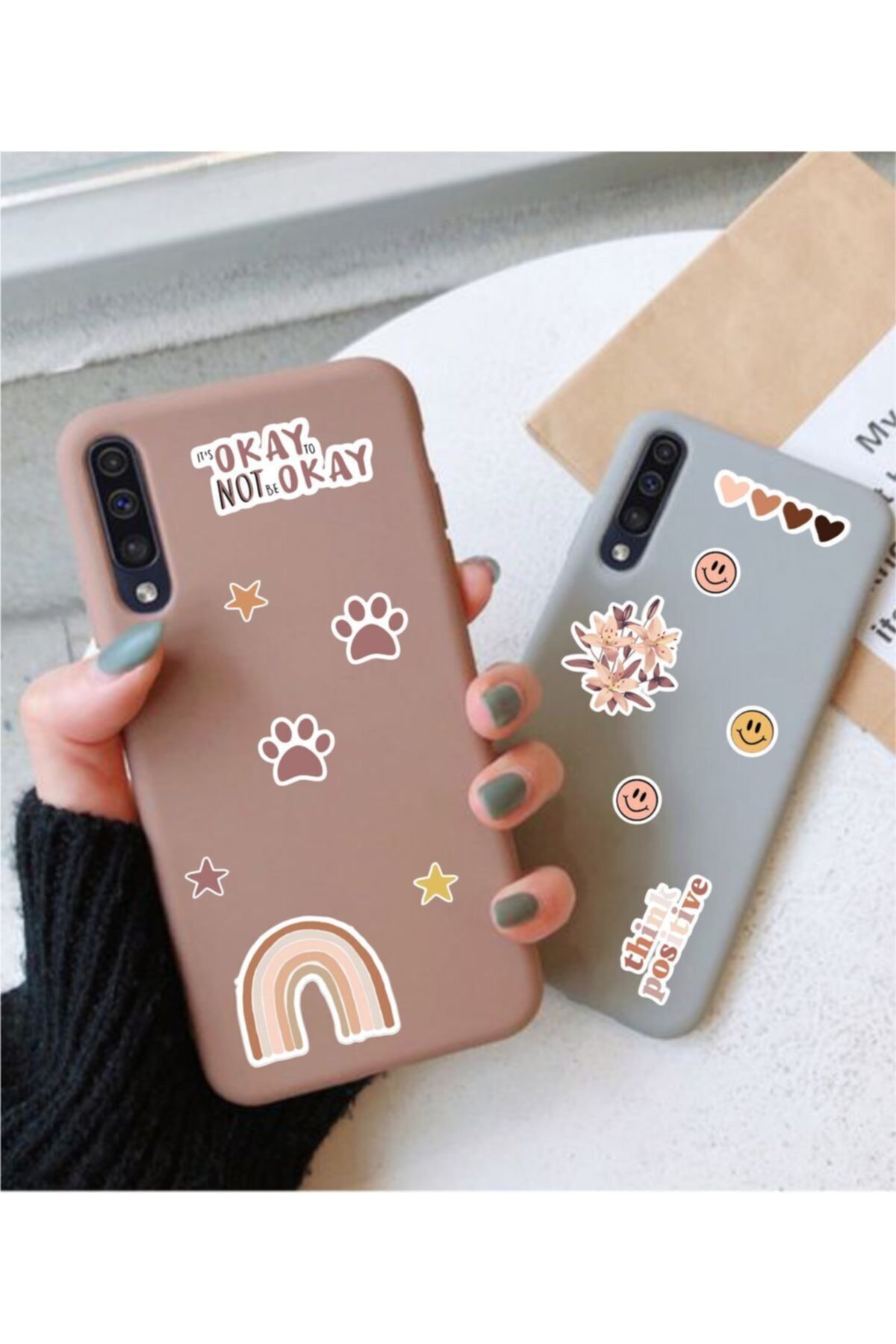 Mor Telefon Tablet Stickerı