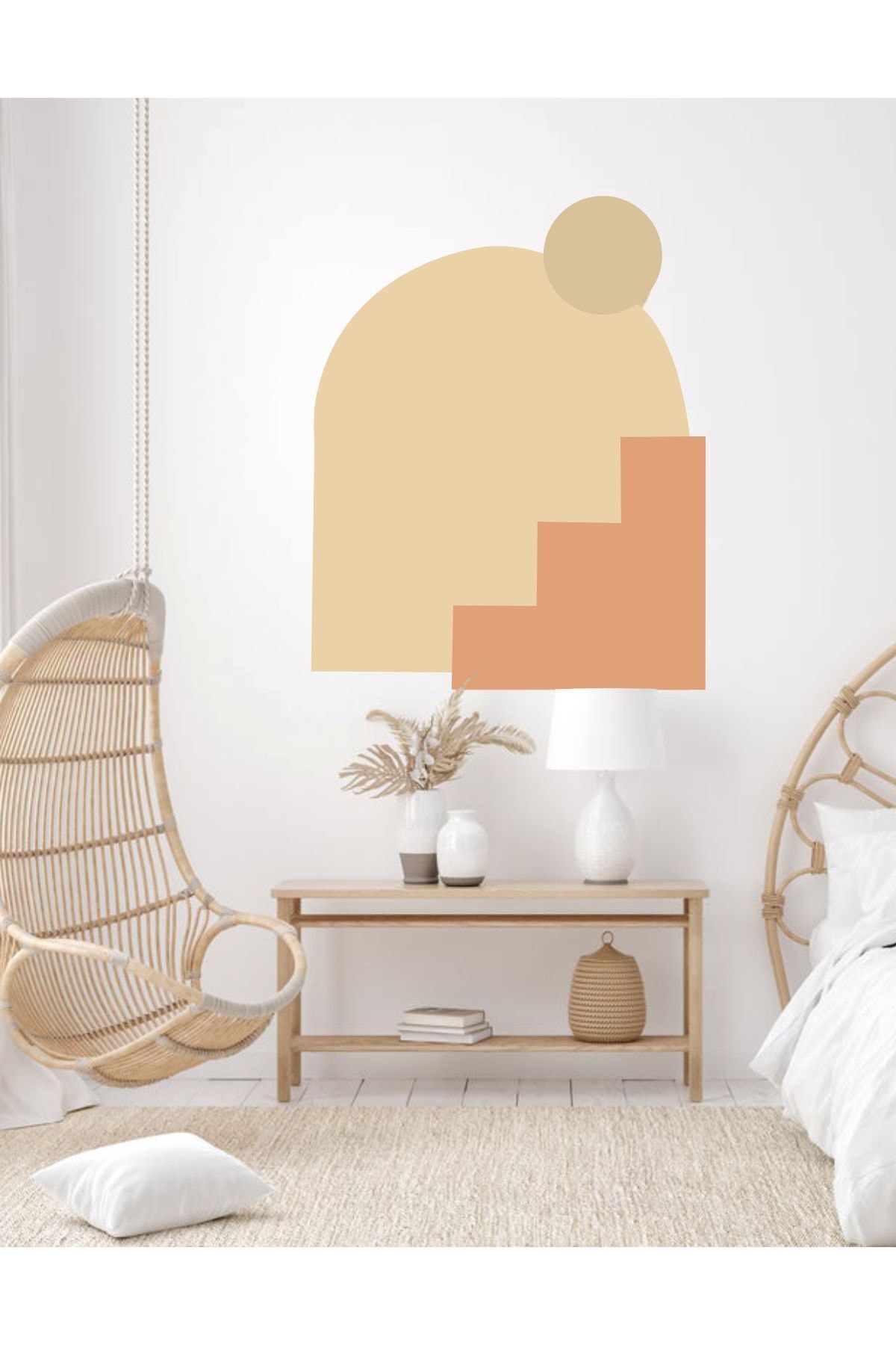 Modern Boho Duvar Sticker