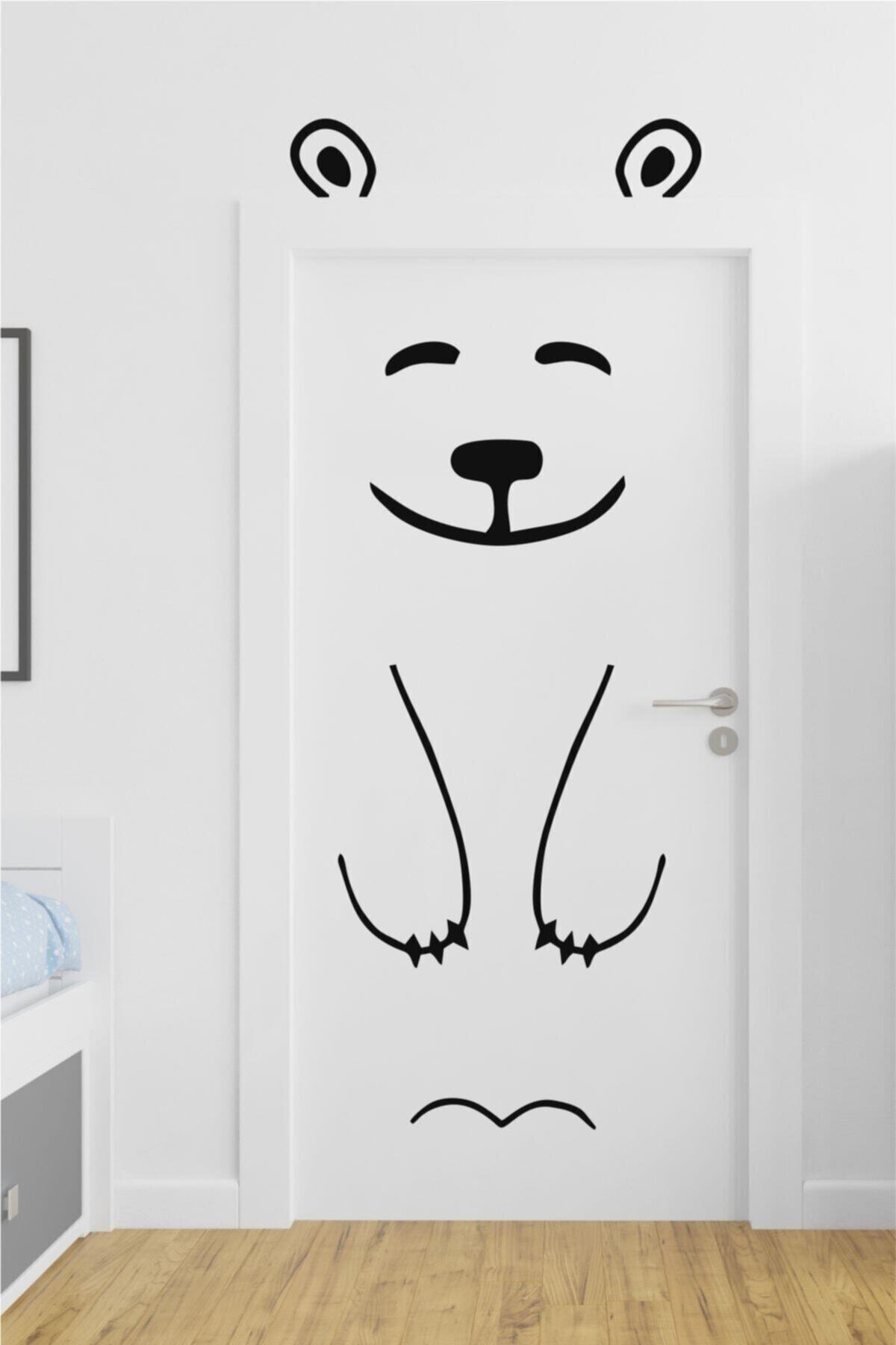 Kutup Ayısı Kapı Sticker